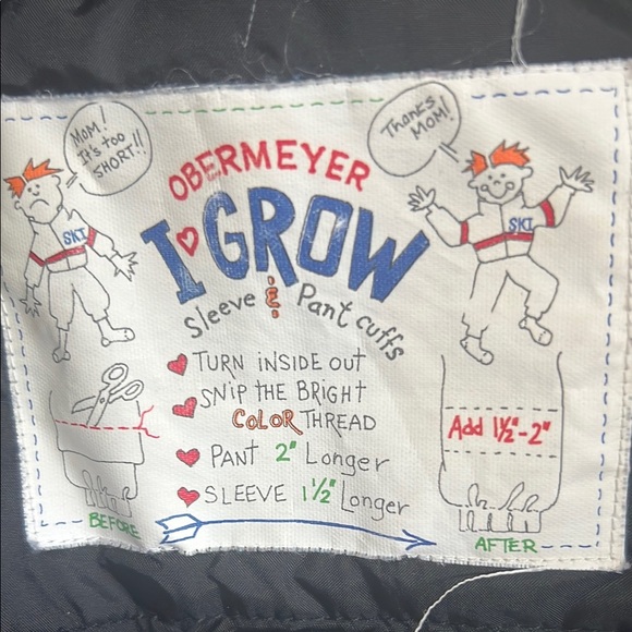 Obermeyer Kids Jacket - Blue, Yellow, Red, Black - Picture 2 of 5